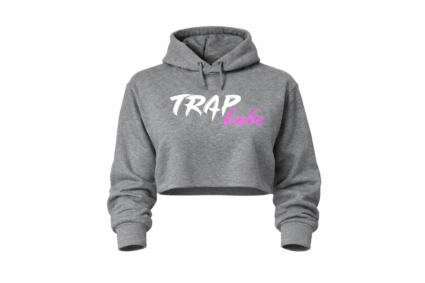 LIMITED DROP Trap Babe Crop Hoodie (Thick)