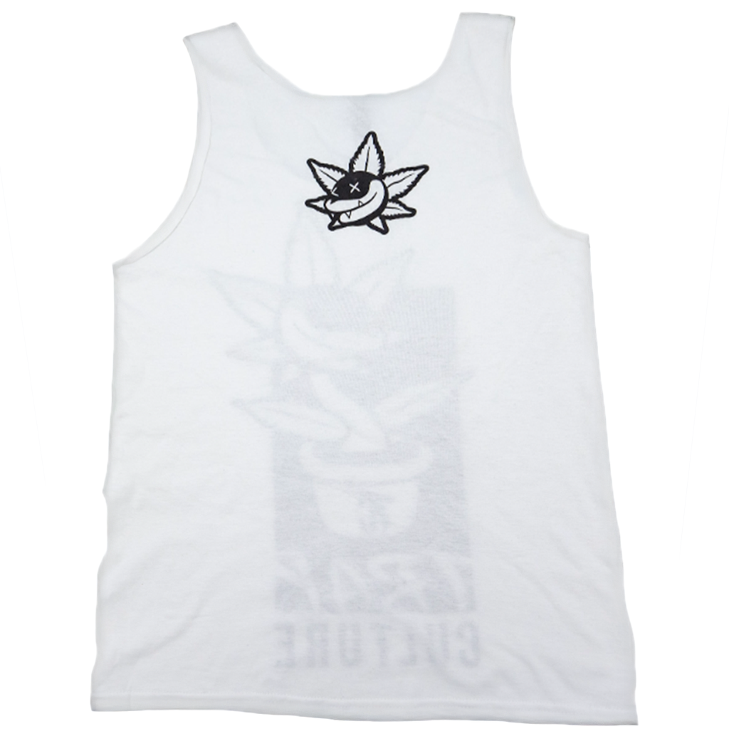 Trap Culture Trappy White Tank