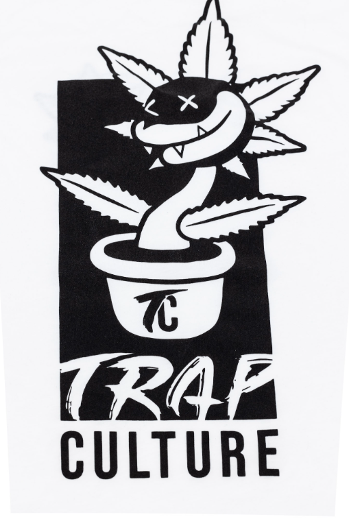 Trap Culture Trappy White Tee