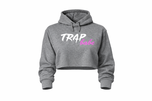 LIMITED DROP Trap Babe Crop Hoodie (Thick)