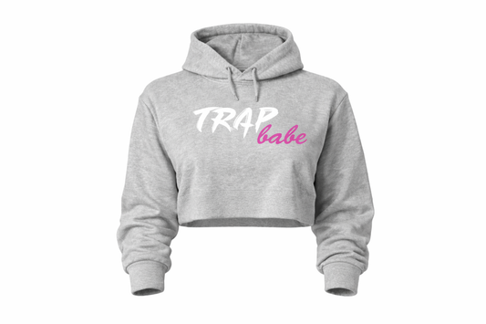 LIMITED DROP Trap Babe Crop Hoodie (Thin)